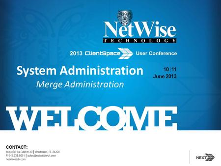 System Administration Merge Administration. Session Agenda Introduction To Merges 3 Steps To Configure Merges Maintaining Merges Question.