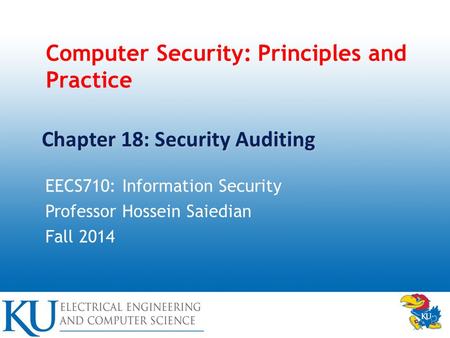 Computer Security: Principles and Practice