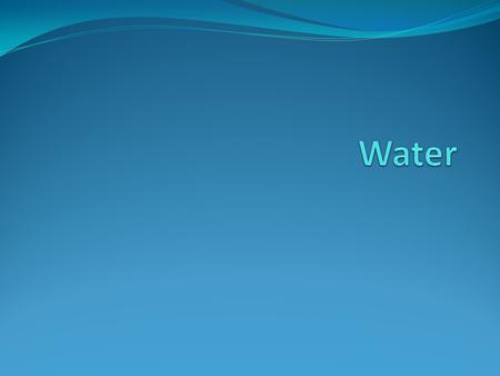 Functions of Water Transports nutrients and wastes Lubricates joints Regulates body temperature Digestive, absorption, circulatory and excretory functions.