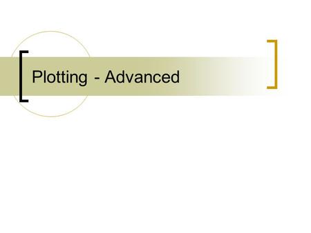 Plotting - Advanced. FPLOT Plots a function f(x) written as a string within quotation marks. The free variable needs to be designated with x. The lower.