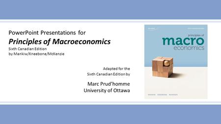 Principles of Macroeconomics