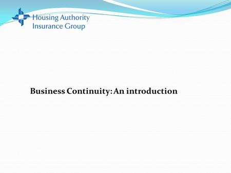 Business Continuity: An introduction. Purpose The sole purpose of Business Continuity is to Maintain a minimum level of service while Restoring the organization.