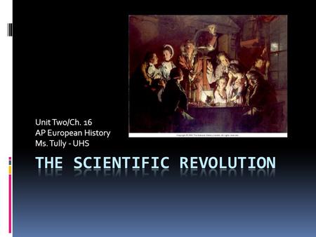 The Scientific Revolution