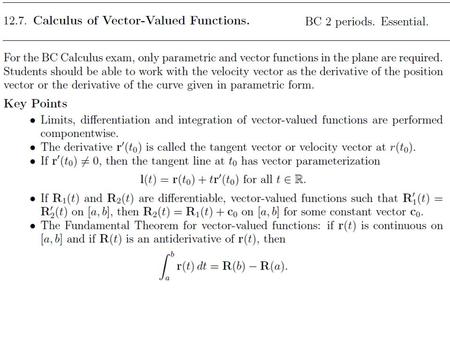 THEOREM 2 Vector-Valued Derivatives Are Computed Componentwise A vector-valued function r(t) = x (t), y (t) is differentiable iff each component is differentiable.