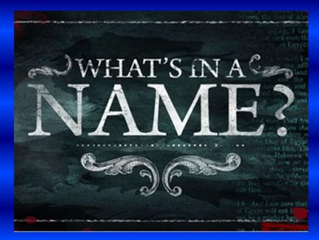  Elohim - Isa. 54:5;Jer. 32:27; Gen. 1:1; Isa. 45:18; Deut. 5:23; 8:15 o Translated into English, the word is god o The root word of Elohim is El,