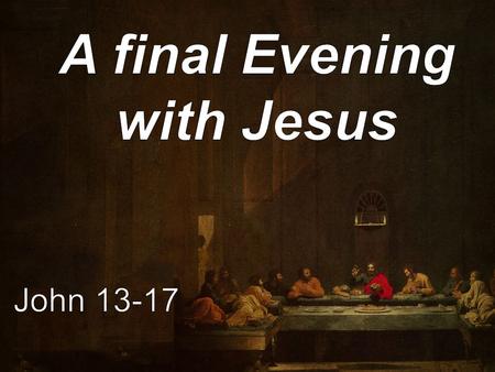 Serving... Receiving... Resisting Temptation... John 13 30 As soon as Judas had taken the bread, he went out. And it was night. John 13 30 As soon as.