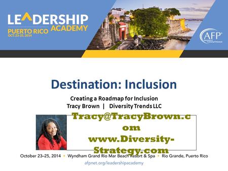 Destination: Inclusion