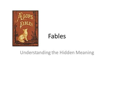 Understanding the Hidden Meaning