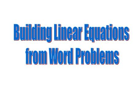 StepThings to remember What to do in the equation Step 1: Step 2: Step 3: Step 4: