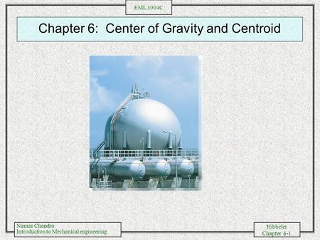 Chapter 6: Center of Gravity and Centroid