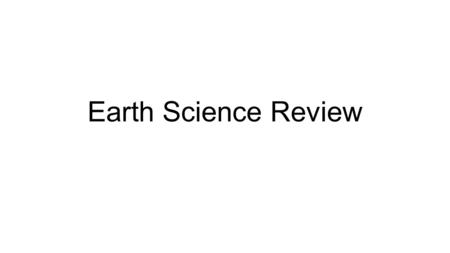 Earth Science Review. Explain how similar fossils have been found on both South America and Africa.