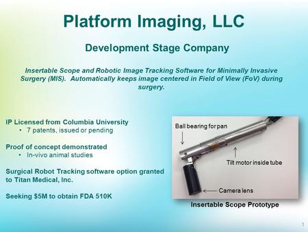 Insertable Scope Prototype