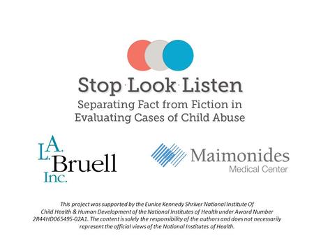 This project was supported by the Eunice Kennedy Shriver National Institute Of Child Health & Human Development of the National Institutes of Health under.