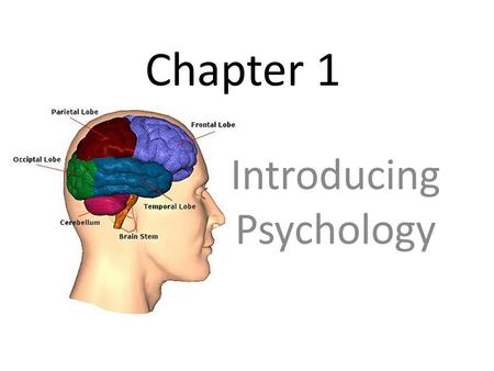 Introducing Psychology