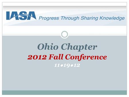 Ohio Chapter 2012 Fall Conference 11 19 12. Moderator Carol Blaine, Lead Faculty, Kent State University’s Bachelor’s of Insurance Program Panelists Jason.