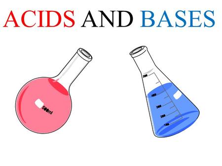 ACIDS AND BASES.