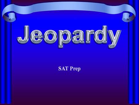 Potpourri Number & Operations Algebra & Functions Geometry & Measurement Statistics & Probability 200 400 600 800 1000 800 600 400 200 1000 800 600 400.