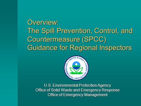 U.S. Environmental Protection Agency