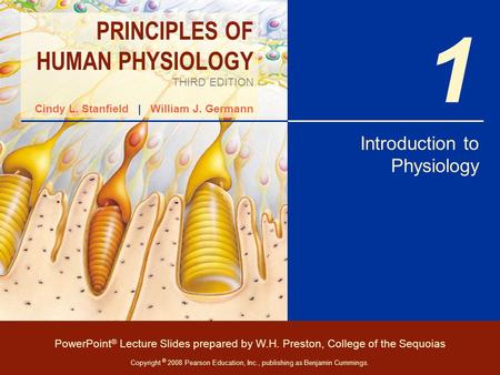 Introduction to Physiology