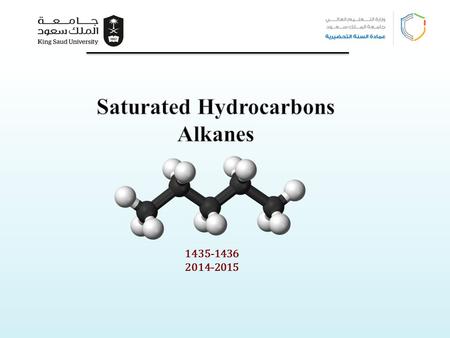 Saturated Hydrocarbons