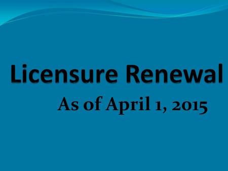 As of April 1, 2015. The ELIS website is best viewed with the latest version of Internet Explorer.