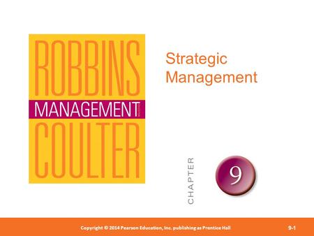 Strategic Management.