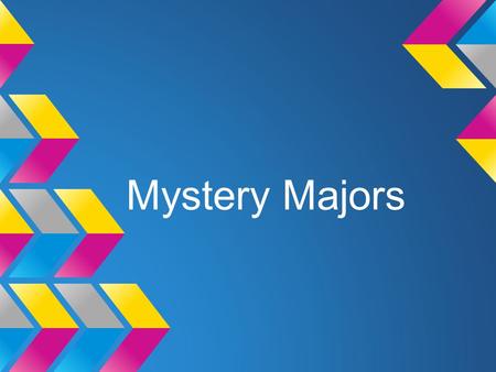 Mystery Majors. Where have Wake graduates landed jobs with this major ●American Express - Marketing analyst - New York City, NY ●Buffalo Bills - NFL,