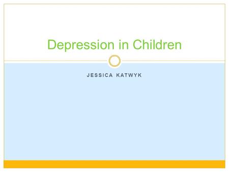 Depression in Children