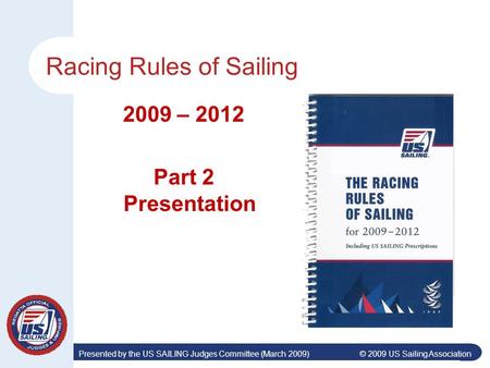 Racing Rules of Sailing