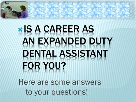 Here are some answers to your questions!.  Infectious disease transmission can pose significant concerns in the dental workplace  All dental healthcare.