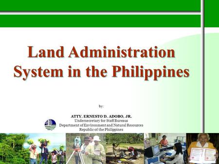 Land Administration System in the Philippines