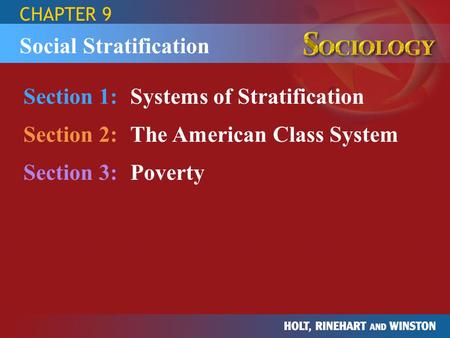 Social Stratification