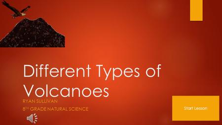 Different Types of Volcanoes