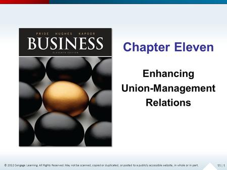 © 2012 Cengage Learning. All Rights Reserved. May not be scanned, copied or duplicated, or posted to a publicly accessible website, in whole or in part.