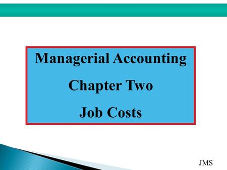 Managerial Accounting