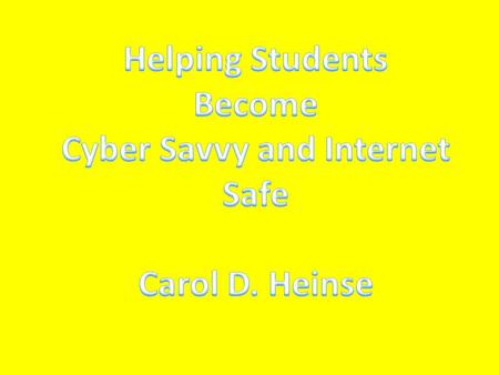 Children's Internet Protection Act (CIPA) Technology Protection Measure Internet Safety Policy Public Notice and Hearing.