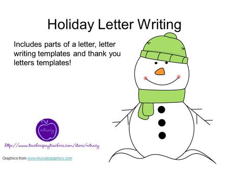 Holiday Letter Writing