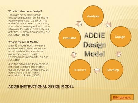 ADDIE Instructional Design Model