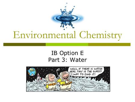 Environmental Chemistry