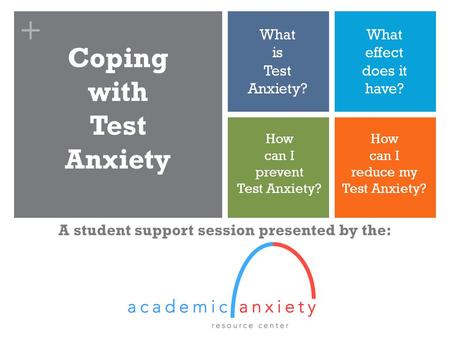 A student support session presented by the: