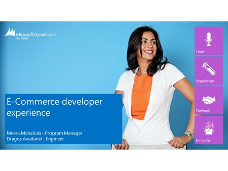 E-Commerce developer experience