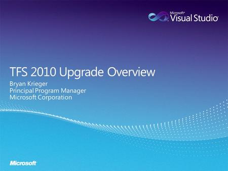 In-Place Upgrade to TFS 2010 on existing hardware Not deploying new hardware Databases too large to move Scaling-out, not up Not deploying new hardware.