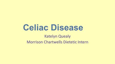 Katelyn Quealy Morrison Chartwells Dietetic Intern