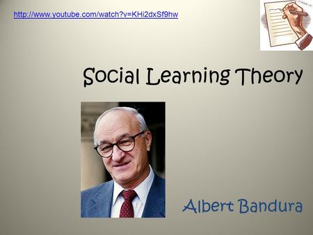 Social Learning Theory