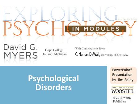 Psychological Disorders