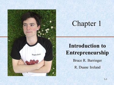 Introduction to Entrepreneurship