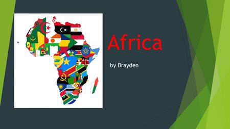 Africa by Brayden. Lion facts  Lions can run fast (up to 81 kph/50 mph) but only for a short time!  A lion’s roar can be heard from 8 km away.  Most.