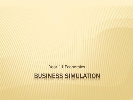 Year 11 Economics  The government has imposed new health and saftey laws. The cost of safety training will be $30,000. You estimate this reduce stoppages.