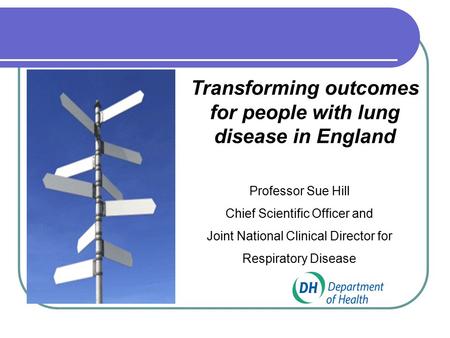 Transforming outcomes for people with lung disease in England