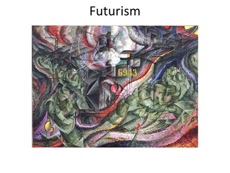 Futurism.